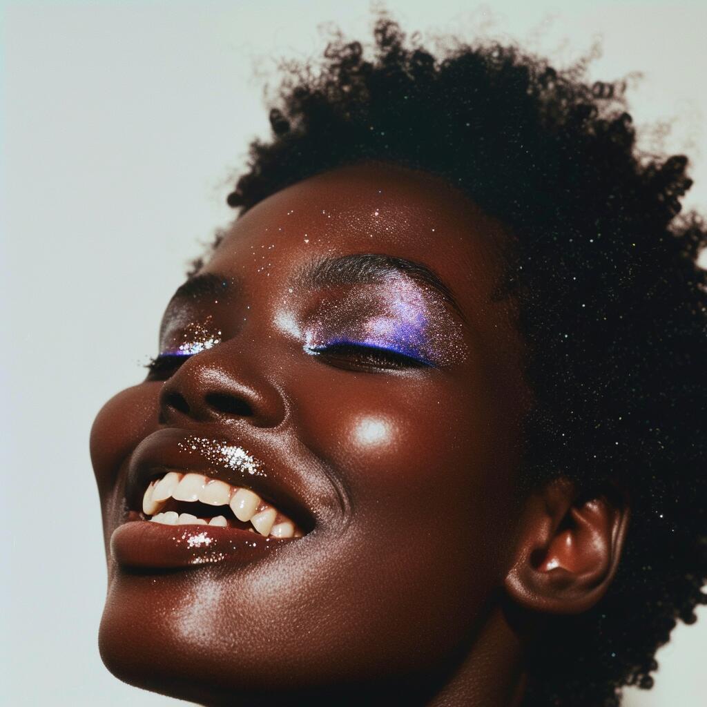 Monochromatic Art Makeup Look